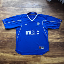 2000 01 Rangers home football shirt Nike - M