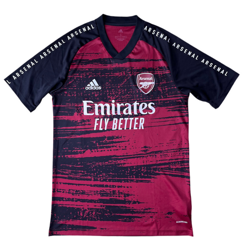 2020-21 Arsenal adidas Pre-Match football shirt - S