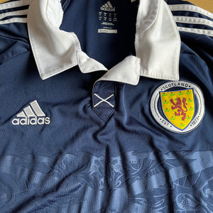 2011 13 Scotland home football shirt Adidas - XL