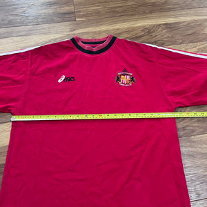 1999-00 Sunderland Asics Cotton Foootball Tee T-shirt Vintage - L