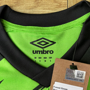 2023-24 Forest Green Rovers Home Football Shirt Umbro *BNWT* - S