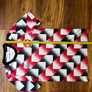 2022-23 Manchester United pre-match football shirt Adidas - S