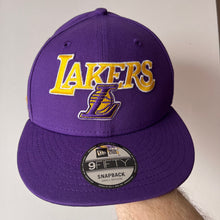 Los Angeles Lakers New Era 9FIFTY Patch Snapback Cap – Purple S/M