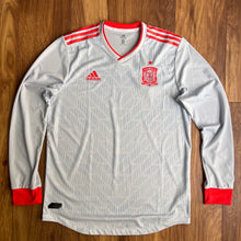 2018-19 Spain L/S Player Issue Away Football Shirt Adidas - L 8