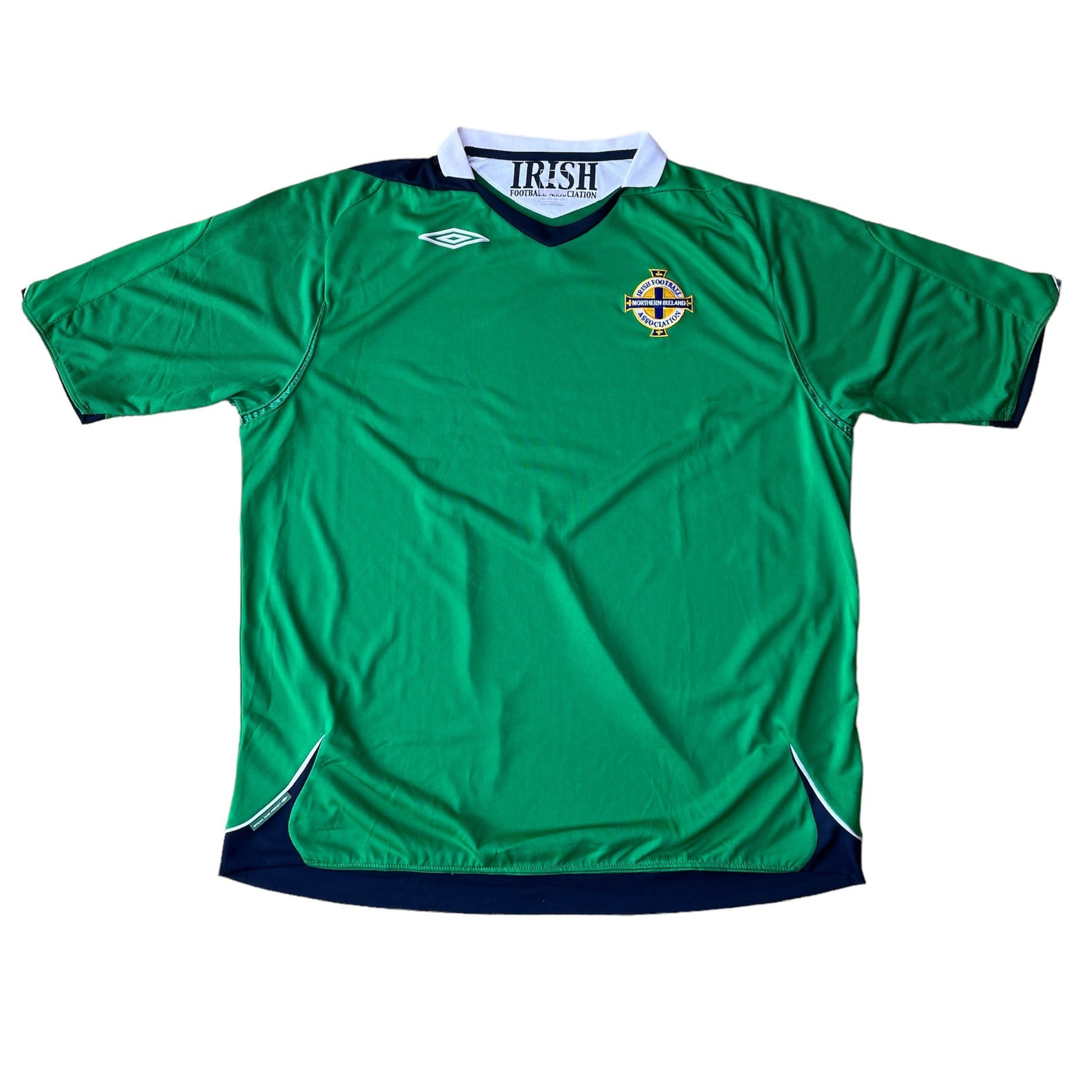 ウェア UMBRO Northern Ireland 125th anniversary 2006 08 Northern Ireland home football shirt Umbro - XXL