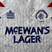 1990 92 Rangers away football shirt Admiral - S