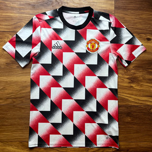 2022-23 Manchester United pre-match football shirt Adidas - S