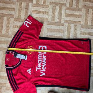 2023 24 Manchester United home football shirt Adidas *BNWT* - S