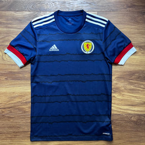 2020 21 Scotland home football shirt Adidas (excellent)- S