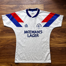 1990 92 Rangers away football shirt Admiral - S