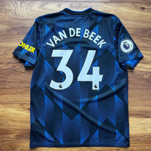 2021 22 Manchester United third football shirt #34 Van De Beek - L