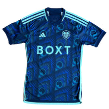 2023 24 Leeds United away football shirt Peacock Adidas - S