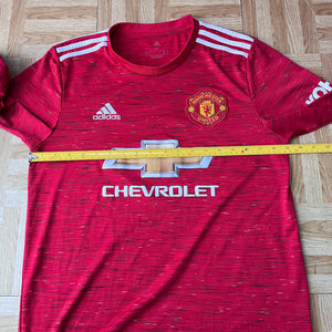 2020 21 Manchester United LS home football shirt Adidas - M