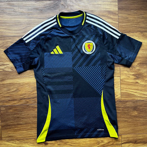 2024 25 Scotland home football shirt Adidas (excellent) - S