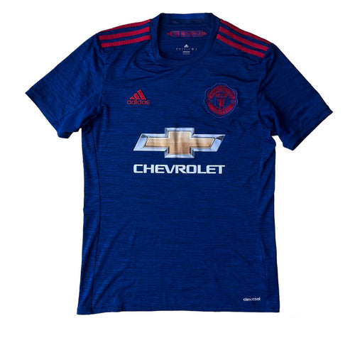 2016 17 Manchester United away shirt adidas (excellent) - S