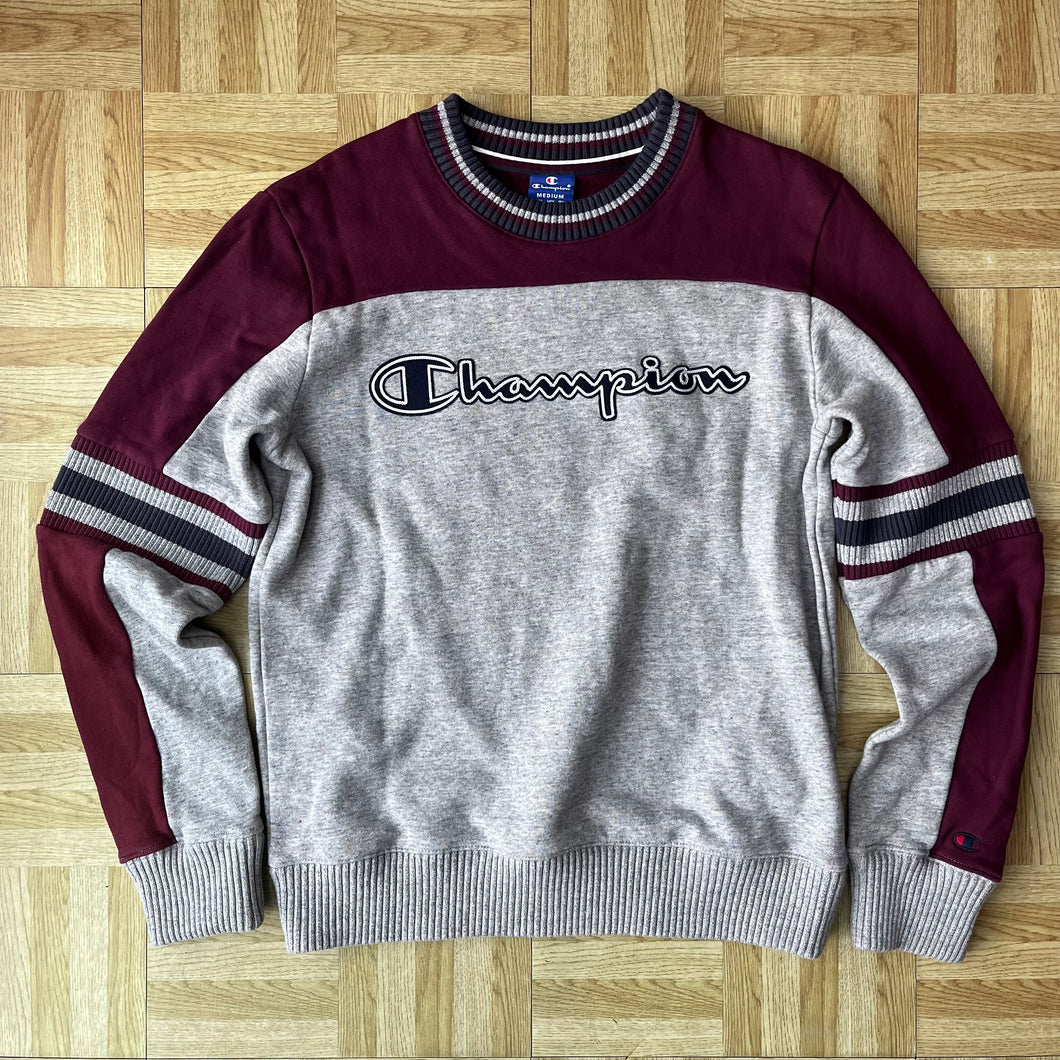 Vintage champion grey crewneck sweatshirt pull over Sweat - M