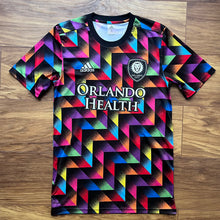 2022 Orlando City LGBTQ pre-match training football shirt MLS soccer Adidas - S
