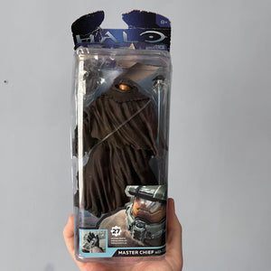 Halo MASTER CHIEF w/ CLOAK 5.5" Action Figure McFarlane Toys Box Damaged