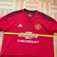 2018-19 Manchester United home football shirt Adidas (excellent) - M