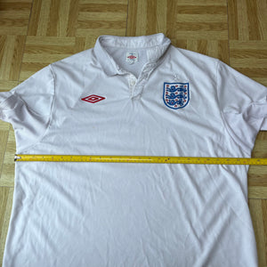 2009 10 ENGLAND HOME FOOTBALL SHIRT - XL/XXL (48”)