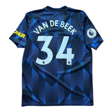 2021 22 Manchester United third football shirt #34 Van De Beek - L