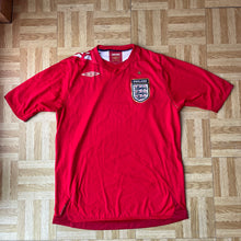 2006 08 ENGLAND AWAY FOOTBALL SHIRT Umbro (poor/okay) - M