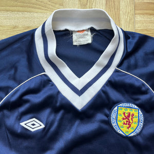 1982 85 Scotland home Football Shirt Umbro Vintage (excellent) - M