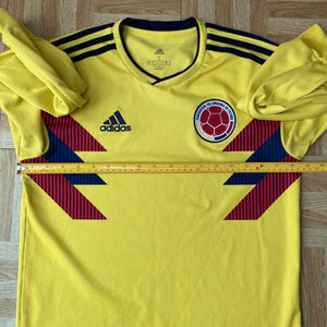 2018 19 Colombia Columbia home LS football shirt adidas - S