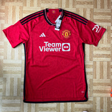 2023 24 Manchester United home football shirt Adidas *BNWT* - L