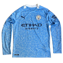 2020 21 Manchester City home LS football shirt Puma - M