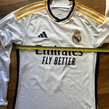 2023-24 Real Madrid long sleeved home football shirt #5 Bellingham - XS