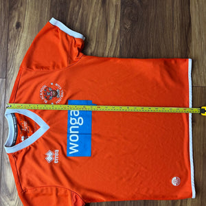2013 15 Blackpool home Football Shirt Errea - S