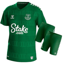 2023 24 Everton home goalkeeper football shirt and shorts *NEW* - L