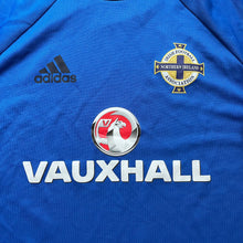 2015 16 Northern Ireland drill training top Adidas Vintage - M