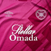 2023 24 Heart of Midlothian away football shirt Pink Umbro (good/excellent) - S