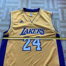 NBA Los Angeles LA Lakers Kobe Bryant #24 2012 Basketball Jersey - M