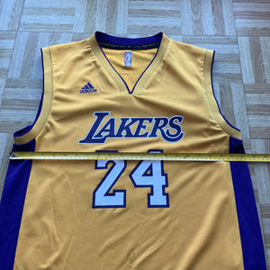 NBA Los Angeles LA Lakers Kobe Bryant #24 2012 Basketball Jersey - M