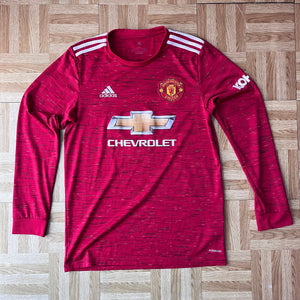 2020 21 Manchester United LS home football shirt Adidas - M