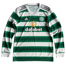 2022 23 Celtic home L/S Football Shirt Adidas - M
