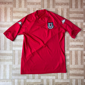 2004 06 Wales home football shirt Kappa vintage - L