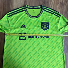 2022 23 Manchester United LS third football shirt Adidas (excellent) - L