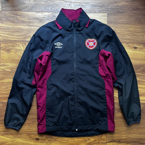 2017 18 Heart of Midlothian football Hooded Jacket Umbro - S