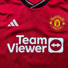 2023 24 Manchester United home football shirt Adidas (excellent) - L