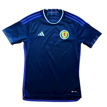 2022 23 Scotland home football shirt (Neck has Pull)  - S