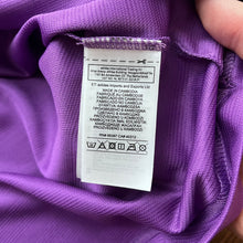 Real Madrid Adidas originals purple polo style football shirt - S