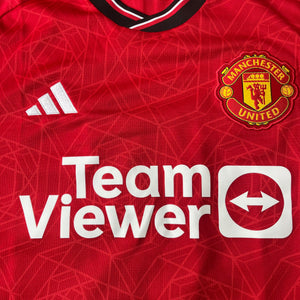 2023-24 Manchester United home football shirt #10 Rashford  - L