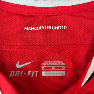 2011 12 Manchester United home Football Shirt - XL