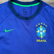 Brazil Brasil travel 100% cotton football t-shirt Nike - M