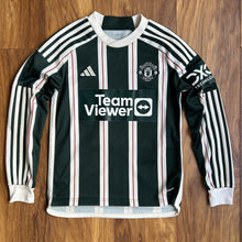 2023 24 Manchester United LS away football shirt Adidas - 11-12 youths