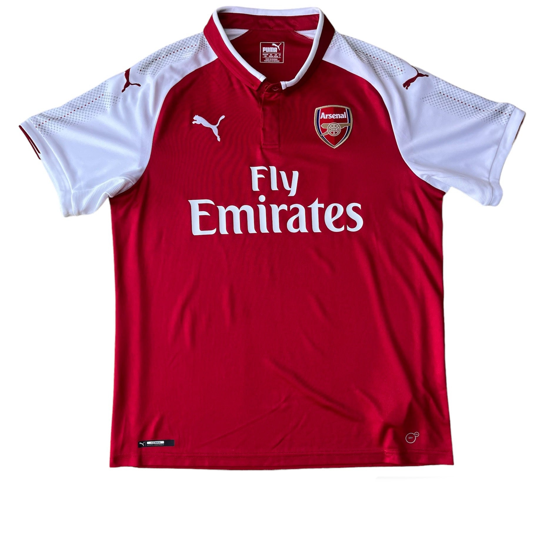 2017 18 Arsenal home football shirt Puma - L